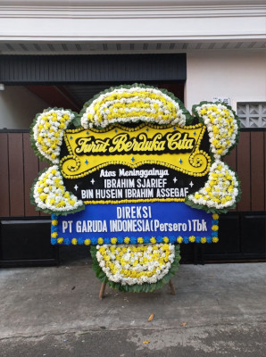 Papan Bunga Duka di Lampung Barat