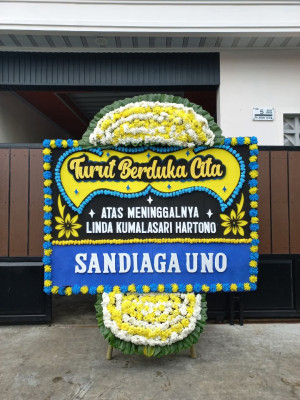Papan Bunga Duka di Lampung Barat